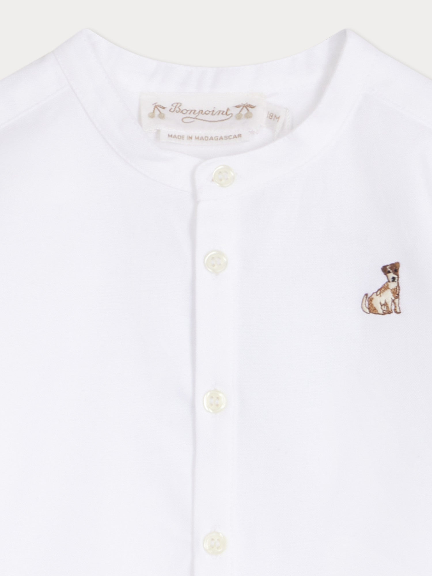 Boy | Cicero Poplin Tunic | White Milk