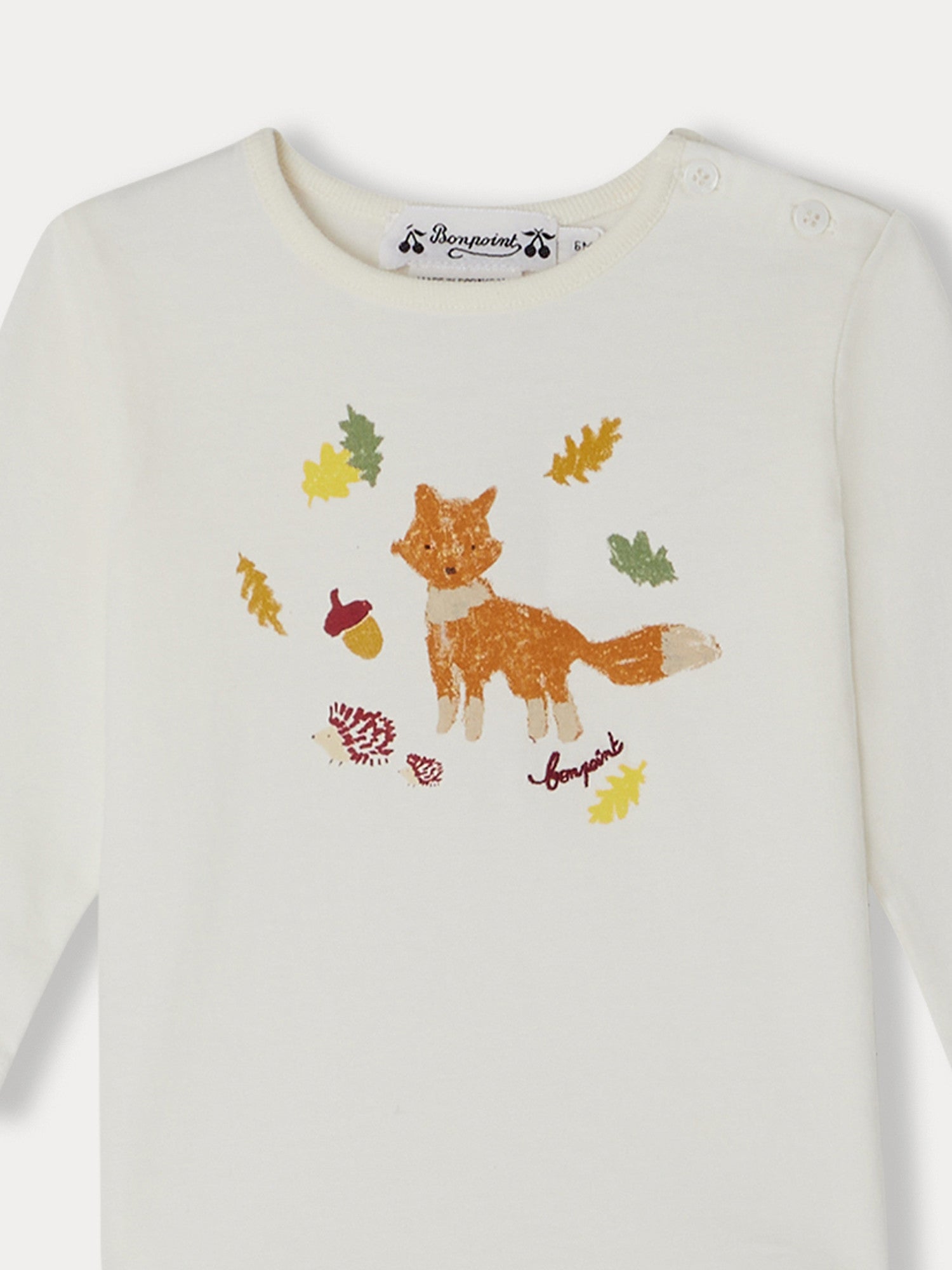 Boy | Tahsin Animal Pattern T Shirt | White Milk