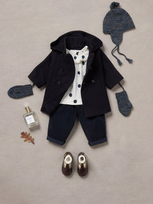 Unisex | Ginou Wool Coat | Navy