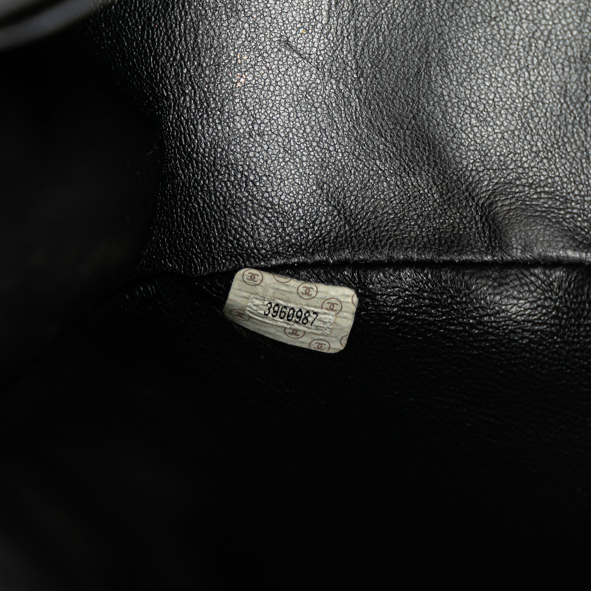 Chanel | Pre-Owned Quilted Lambskin Half Moon Single Flap | Black