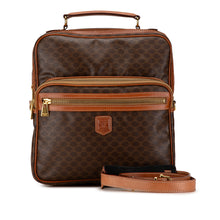 Celine | Pre-Owned Macadam Satchel | Brown