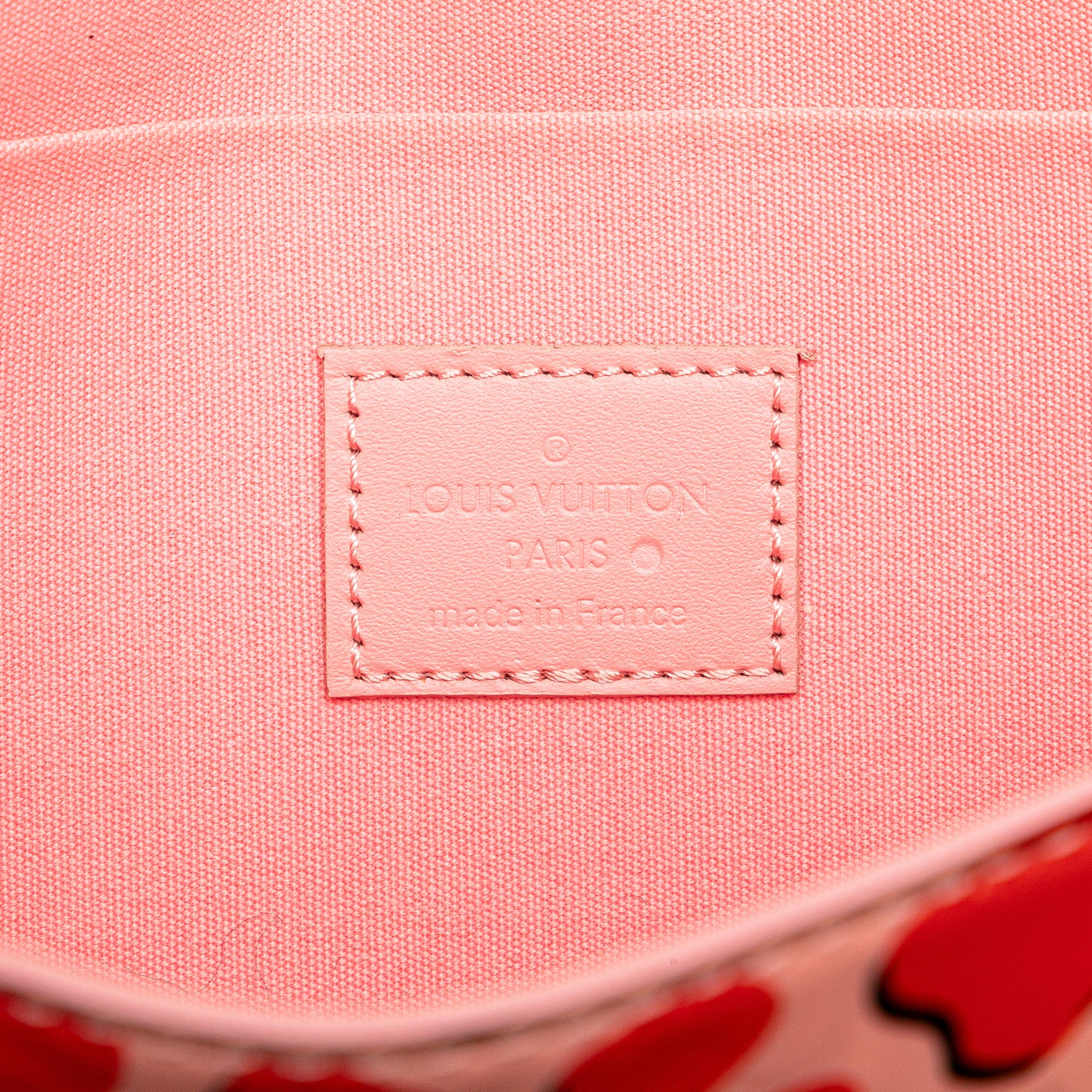 Louis Vuitton | Pre-Owned Monogram Vernis Jungle Dots Pochette Felicie | Pink