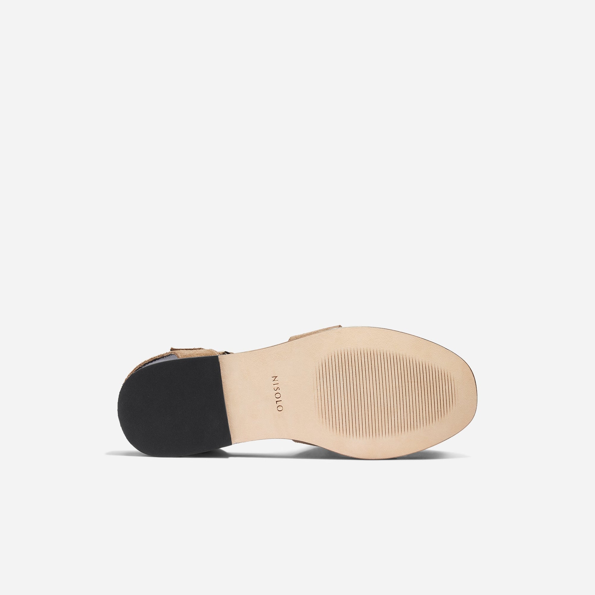 Womens | Mira Fisherman Sandal | Taupe Suede