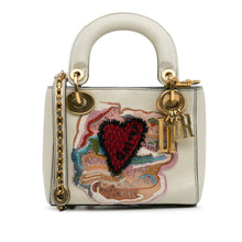 Dior | Pre-Owned Niki De Saint Phalle Mini Calfskin Dioramour Lady (Embroidered) - I | White
