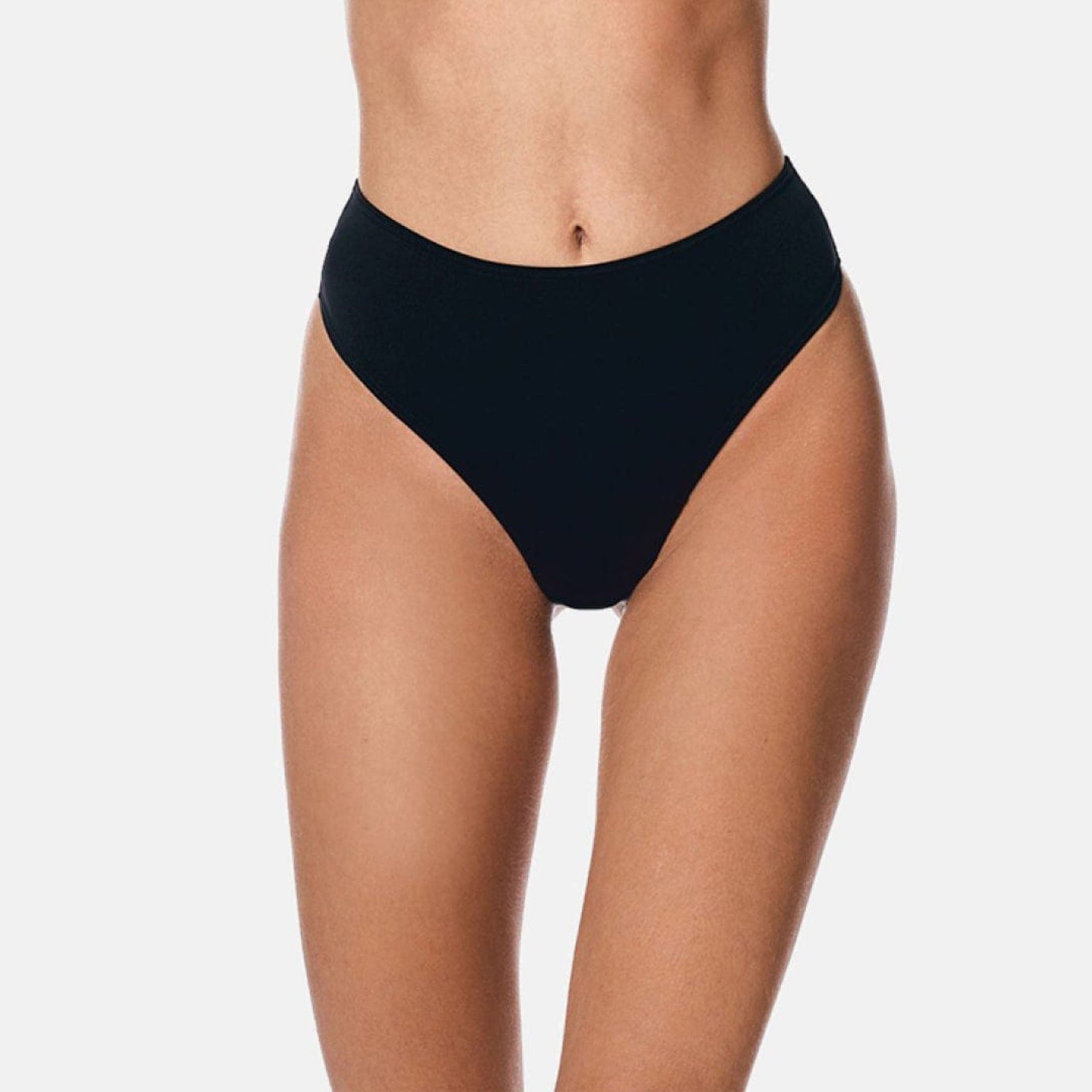 OW Collection Willow Thong | Black Caviar