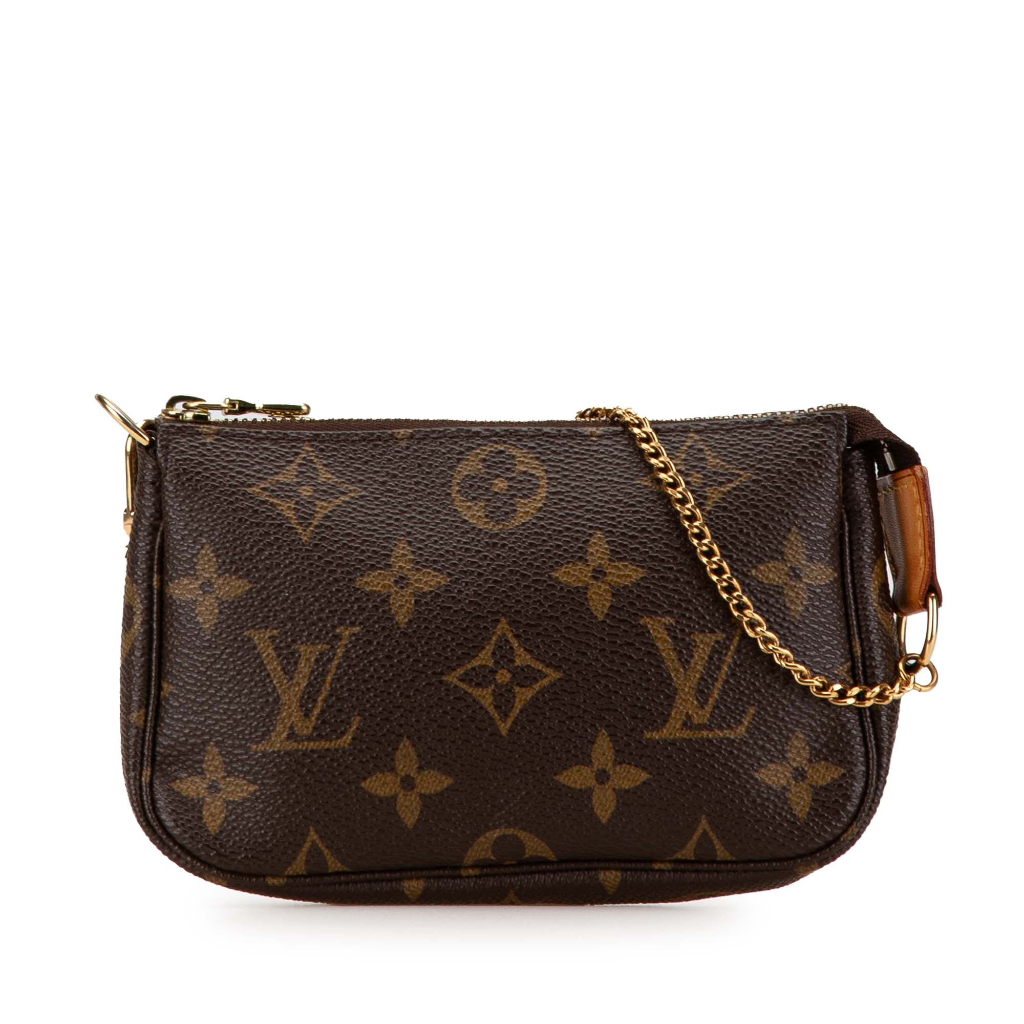 Louis Vuitton | Pre-Owned Monogram Mini Pochette Accessoires - I | Brown