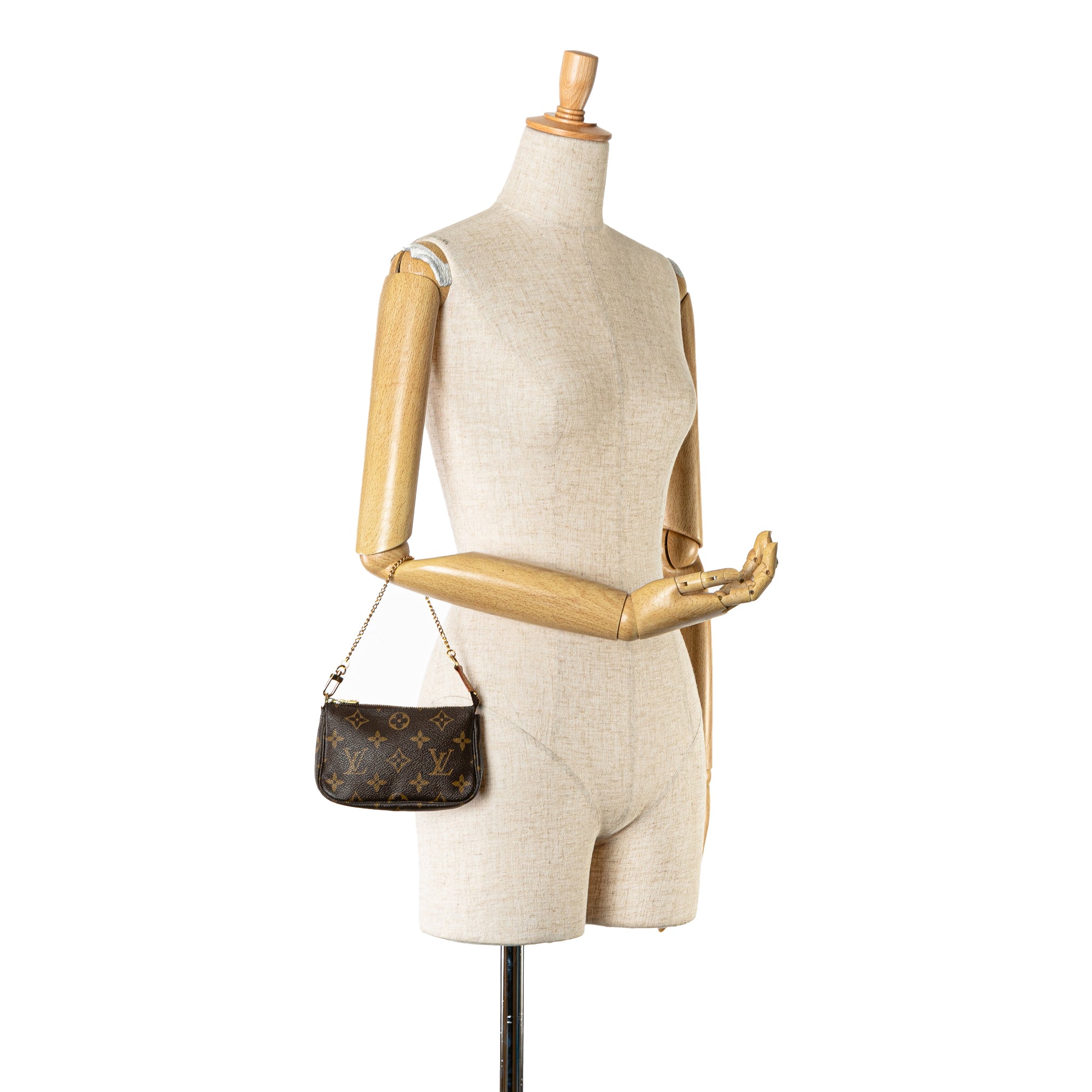 Louis Vuitton | Pre-Owned Monogram Mini Pochette Accessoires - I | Brown