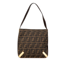 Fendi | Pre-Owned Zucca Canvas Shoulder Bag - I | Brown