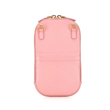 Prada | Pre-Owned Mini Saffiano Crossbody Phone Pouch | Pink