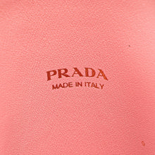 Prada | Pre-Owned Mini Saffiano Crossbody Phone Pouch | Pink