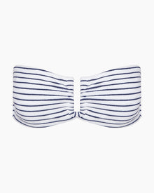 Womens | Genevieve Bikini Top | White/Deep Navy