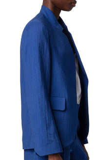 Very Tailleur Linen Blazer | Deep Sea
