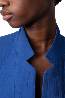 Very Tailleur Linen Blazer | Deep Sea