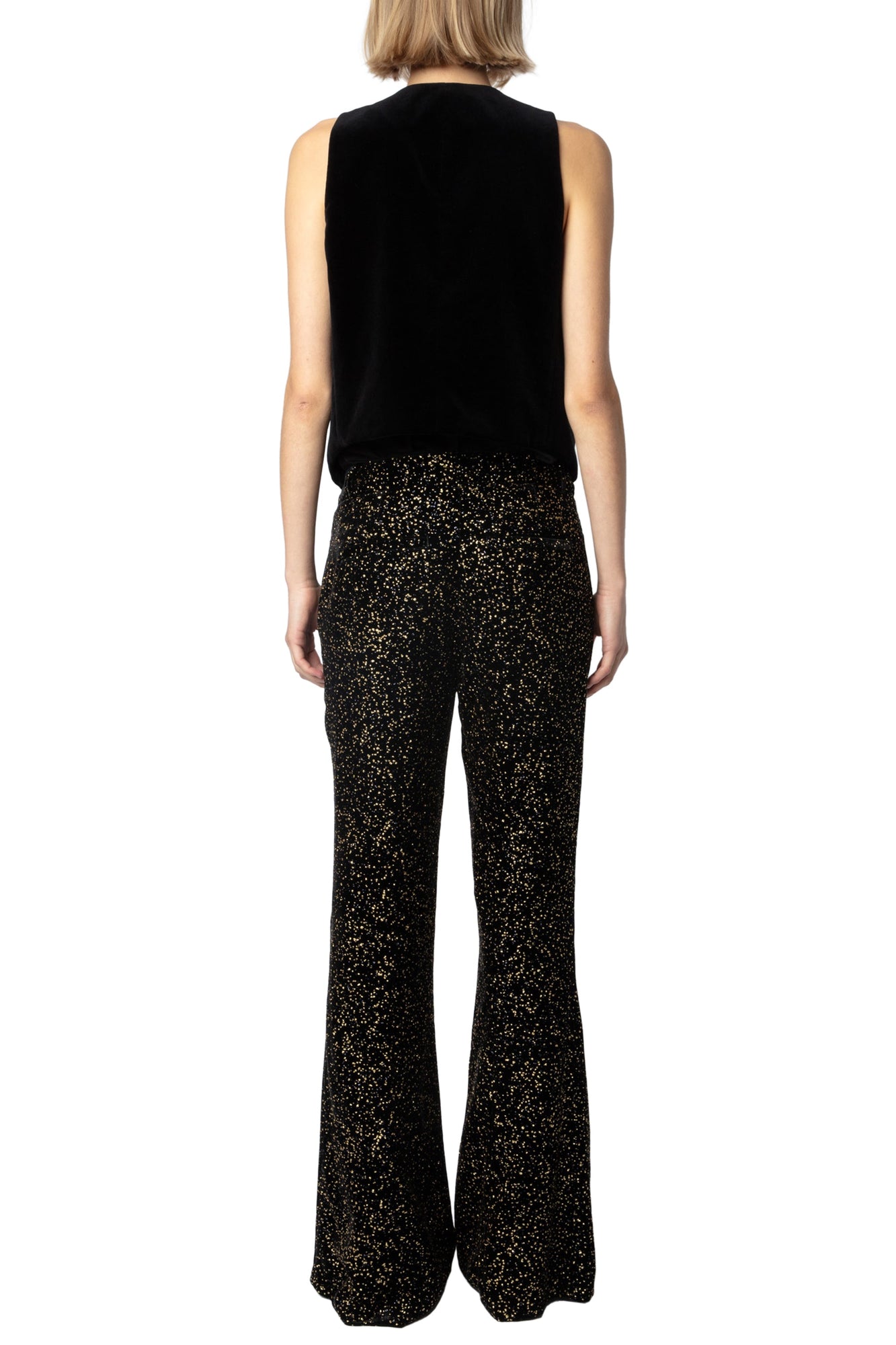 Emaux Velvet Blazer | Black