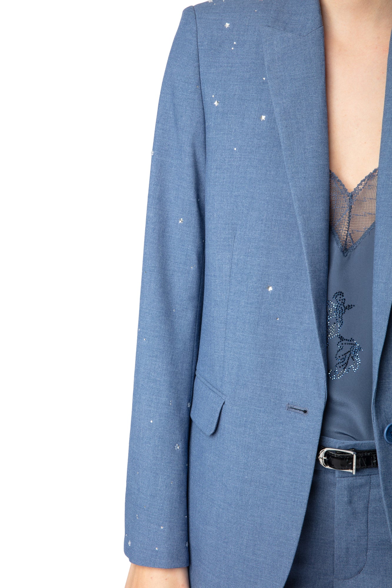 Valse Chine Strass Stars Blazer | Surf