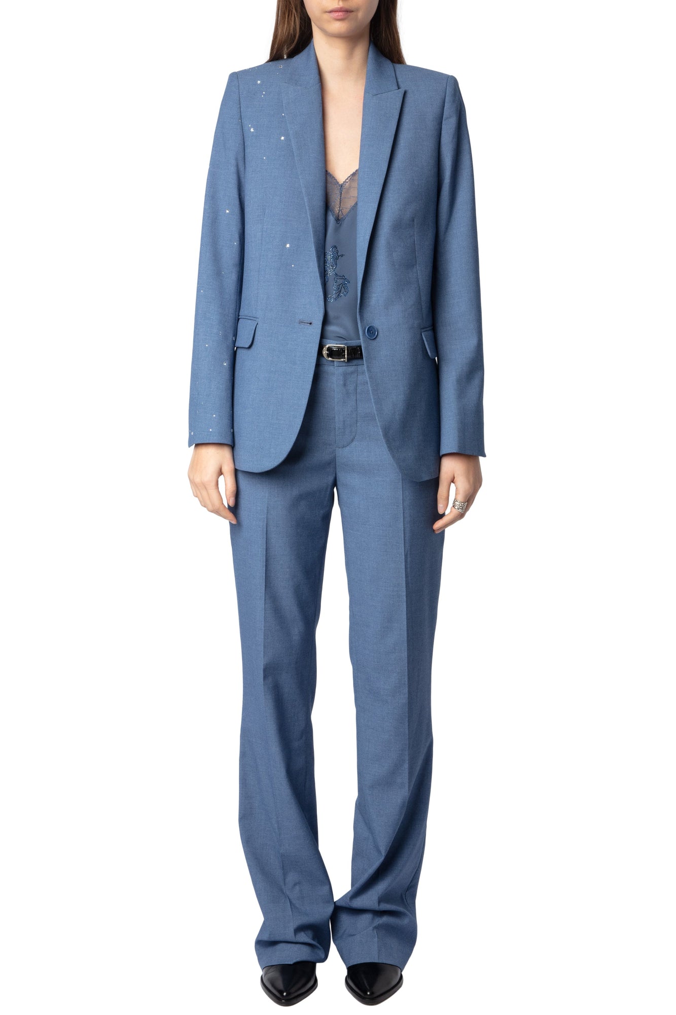 Valse Chine Strass Stars Blazer | Surf