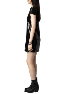 Rashu Sequins Dress | Black