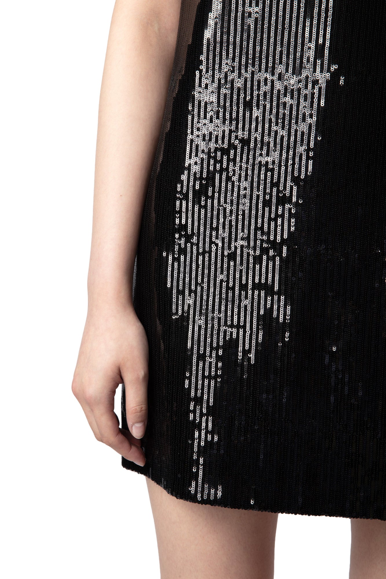 Rashu Sequins Dress | Black