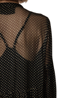 Randy Mousseline Sparle Dress | Black