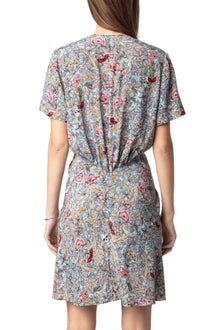 Rozom Soft British Flowers Dress | Mist