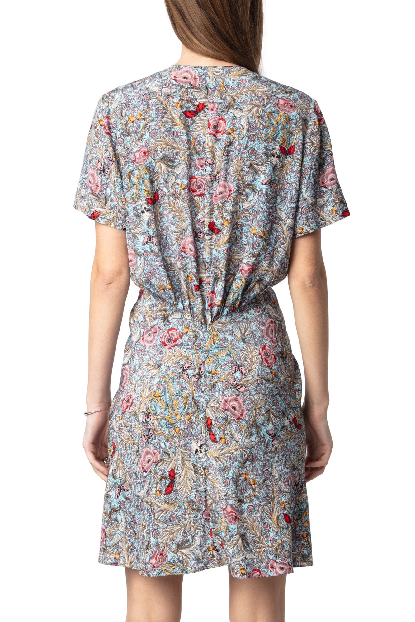 Rozom Soft British Flowers Dress | Mist