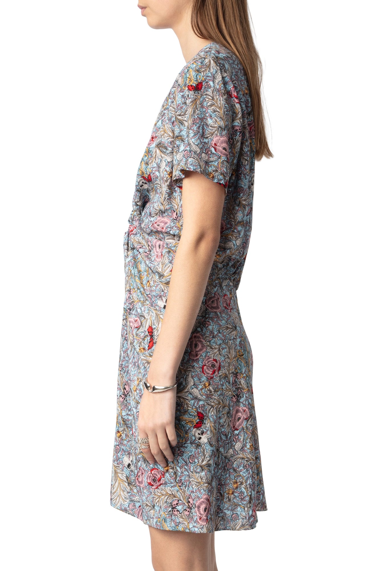 Rozom Soft British Flowers Dress | Mist
