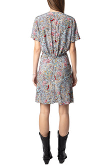 Rozom Soft British Flowers Dress | Mist