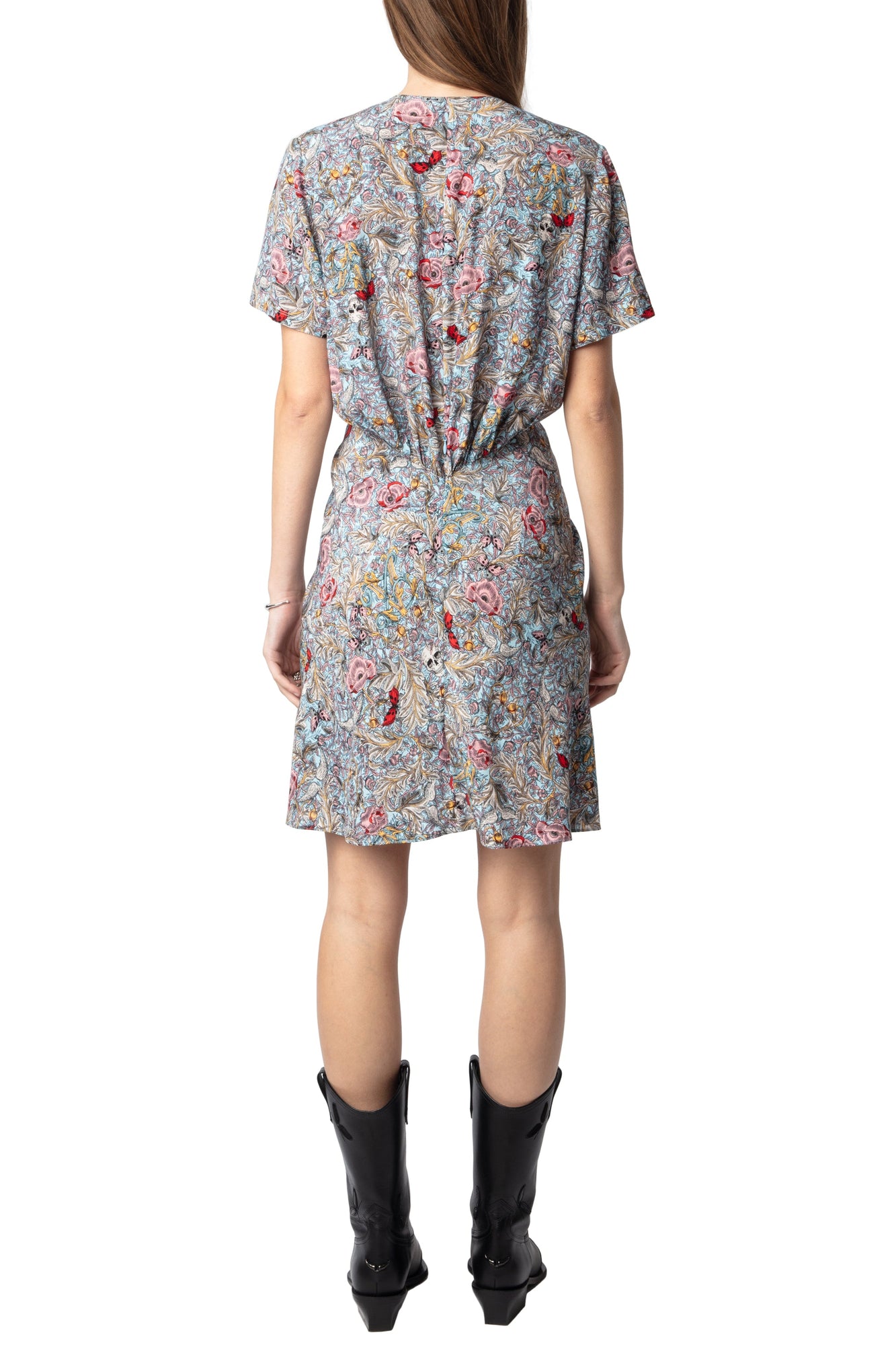 Rozom Soft British Flowers Dress | Mist