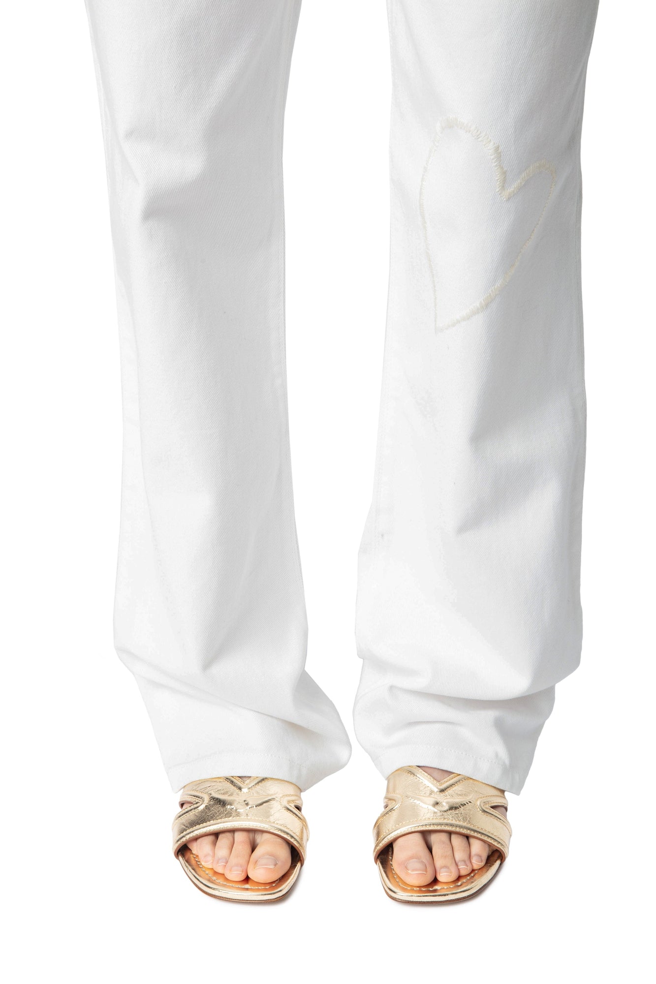 Elio Denim Eco Brod Jeans | Beige
