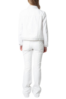 Kioky Denim Eco Strass Jacket | Beige
