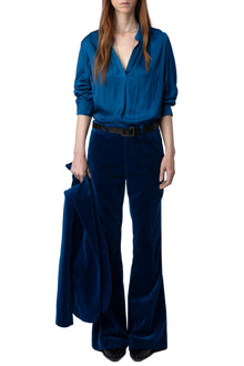 Prevy Velvet Pants | Used Khaki