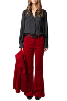 Prevy Velvet Pants | Velvet