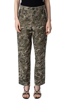 Pilote Canvas Camo Pants | Grass