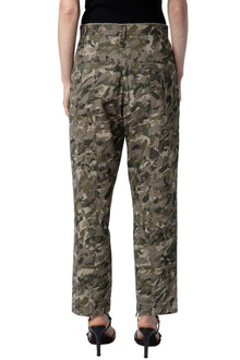 Pilote Canvas Camo Pants | Grass