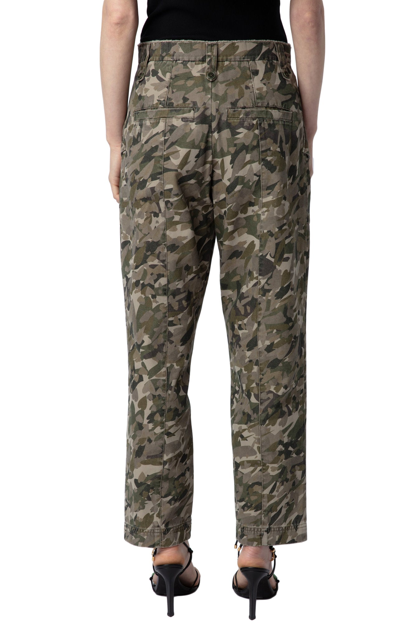 Pilote Canvas Camo Pants | Grass