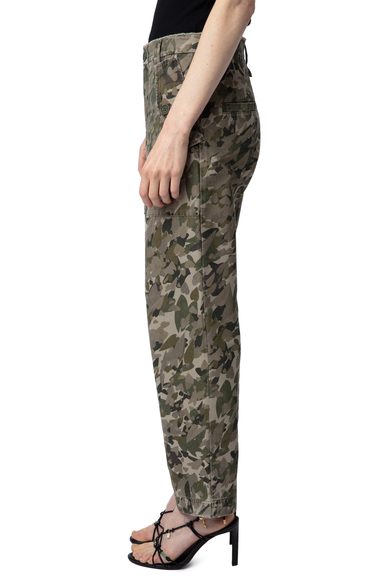 Pilote Canvas Camo Pants | Grass