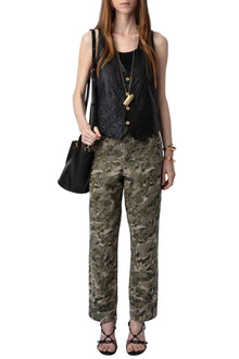 Pilote Canvas Camo Pants | Grass