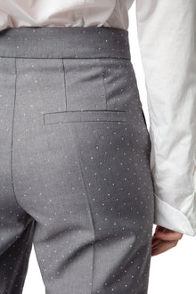 Panny Tailleur Strass Pants | Heather Grey