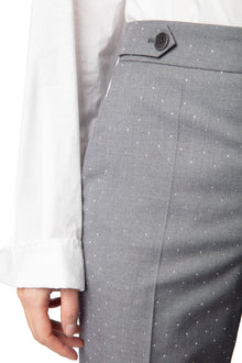 Panny Tailleur Strass Pants | Heather Grey