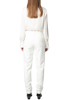 Panny Strass Dots Pants | Beige