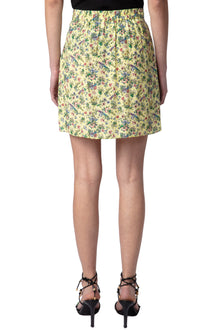 Joseline Soft Small Garden Skirt | Light Yellow