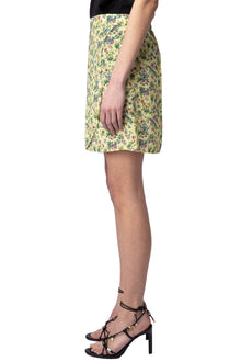 Joseline Soft Small Garden Skirt | Light Yellow