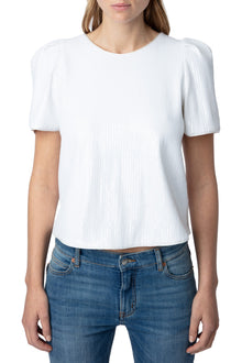 Tchao Sequins Top | Beige