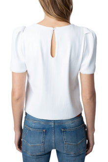 Tchao Sequins Top | Beige