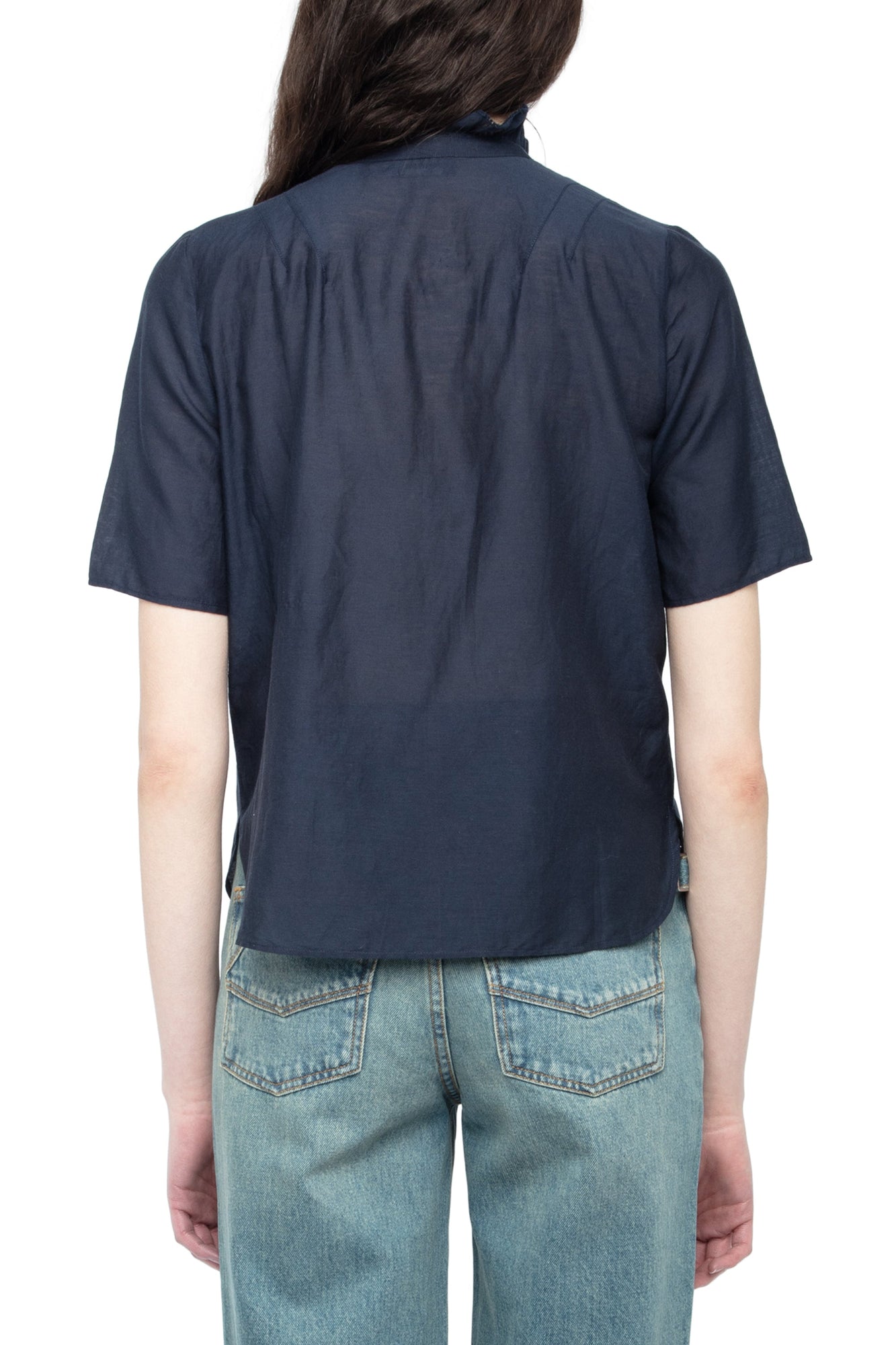 Topher Tomboy Top | Navy Blue