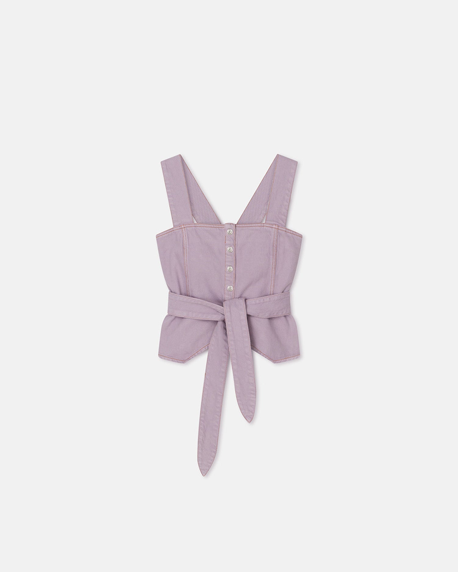 Womens | Kaiko Denim Top | Lilac