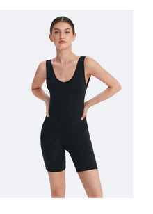 Waist-Contouring Bodysuit | Inky Black