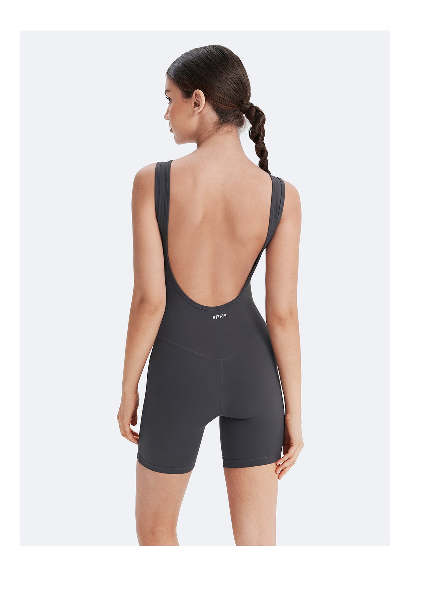 Waist-Contouring Bodysuit | Slate Gray