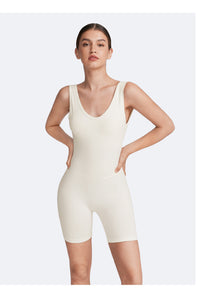 Waist-Contouring Bodysuit | White