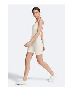 Waist-Contouring Bodysuit | White
